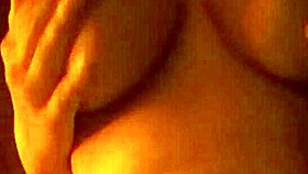 horny petite latina cant take it anymore, she masturbates her shaved pussy and orgasms