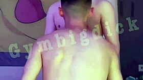 Asian Gay Couple's Bareback Anal with Monster Cock Surprise