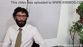 comi o cara que me entrevistou com seu pau grande