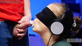 Best Friend Tricks Me Into Tasting Cum Blindfolded