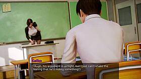 Academy 190 is an exciting anime hentai game!