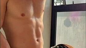 Luiza Marcato Squirts on Big Cock