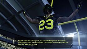 Move the chains in this football match with 3d anime characters