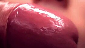 She Gently Licks My Balls And Cock, Earning A Hot Creampie