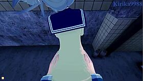 Himiko Toga And Ochako Uraraka Intense Lesbian Sex!