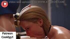 Hey, Cammy and Chun Li, wanna hit the gym for some wild anal action?