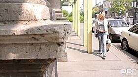 blondie angel black spreads legs for hard dick in tight ass, i watch and get excited but messed up