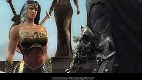 I Watch Wonder Woman Finger And Fuck Ares