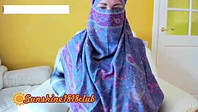 Persian wife with big tits on muslim webcam display