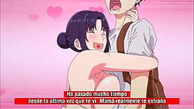 yo, mama's visiting and it's getting wild with hentai anal creampie! 🔥