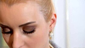 Intense footjob and pussy fucking with Amaris