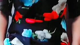 Twerking that big white ass as a cute crossdresser sissy amateur gay