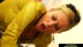 Pissing Slut Getting Plowed From Behind