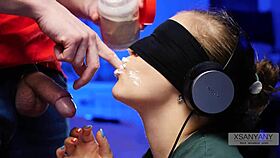 Best Friend Tricks Me Into Tasting Cum Blindfolded