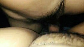 Naughty teen has a quickie encounter in the room