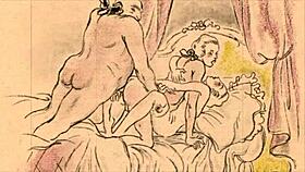 talking about vintage erotic anime illustration