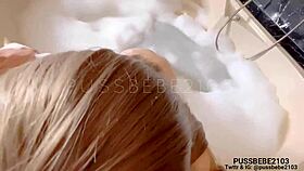 pinay babe fucked & gets creampie her tight pussy in a hot jacuzzi