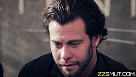 Student fucked by teacher and principal in classroom threesome.