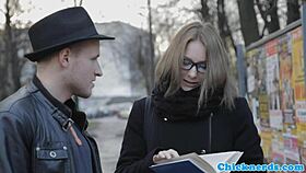 Petite teen 18+ with glasses gets pounded after class hard