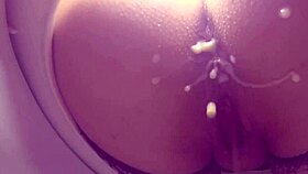 toilet cam enema session outdoors