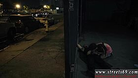 I am the BDSM master punishing secretary Mapal Crony in the garage