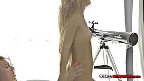 Chatting about this real redhead Russian teen's softcore fun 😍