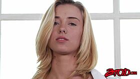 Beautiful nurse Haley Reed decides to taste the patient's dick 😏