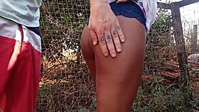 hanging out with my friend, then banging her tight ass