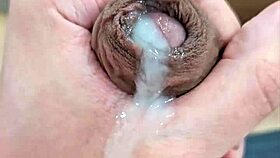 cute young brazilian neighbor jerks off and cums hard