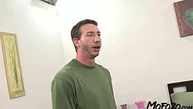 hey, wanna see a brunette milf take a huge cock in real amateur video?