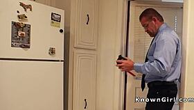 almost caught banging my ex girlfriend bent over in pov while she gives blowjob!