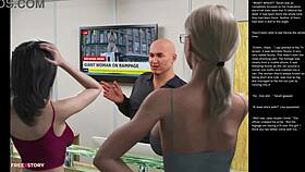 Big Apple Small 18+ Gesture Episode 8 - 3d Comics 3d Cartoon Sex