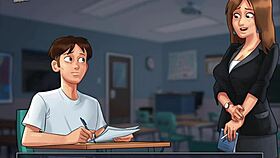 Summertime saga episode 125 with erotic cartoon