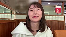 Young Asian Babe Enjoys First POV Creampie