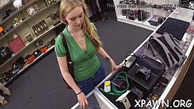 Look at this couple fucking doggystyle in the shop's reality episode!