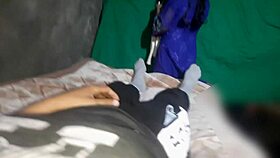 Indian bhabhi seduces father in law for a quickie
