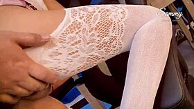 Latina Chick Ass Filled With Cum Flips Over For Taste Her Own Ass And Beg For More Anal