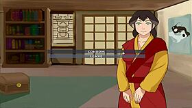 four elements trainer book 4 love part 48 - avatars of bj with blowjob, cartoon, game, dating, anime, hentai