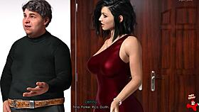 Hey Anna, that red dress and black stockings combo is pure fire tonight!