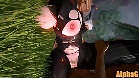 shenhe in anime hentai adventure