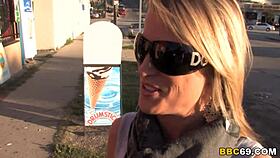 Jessie Fontana Takes On Interracial Sex With Big Black Cock.