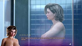 i catch my tenant masturbating in the shower and fuck her busty bbw milf body