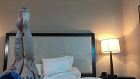 I am eating a hot petite 18+ woman's pussy