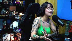 martina oliveira checks out ruan's big dick and gets horny watching - full podcast in the shack with sheer - xv red