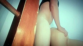 big booty black from this african american girl