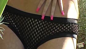 Watch this busty slut beg for anal and cum!