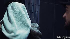 Markus Kage jerks off on Ryan Stone and Jay fucking!