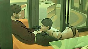 the ceo says, 'come to my office for some 3d hentai fun at work.'