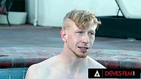 Hot bisexual threesome with Adira Allure and monster cocks