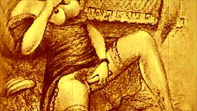 Exploring vintage erotic drawings from old times